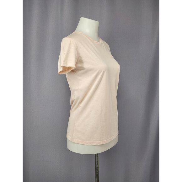 Vince Shirt Womens Small Light Pink 100% Pima Cotton Crewneck Casual - Picture 2 of 8